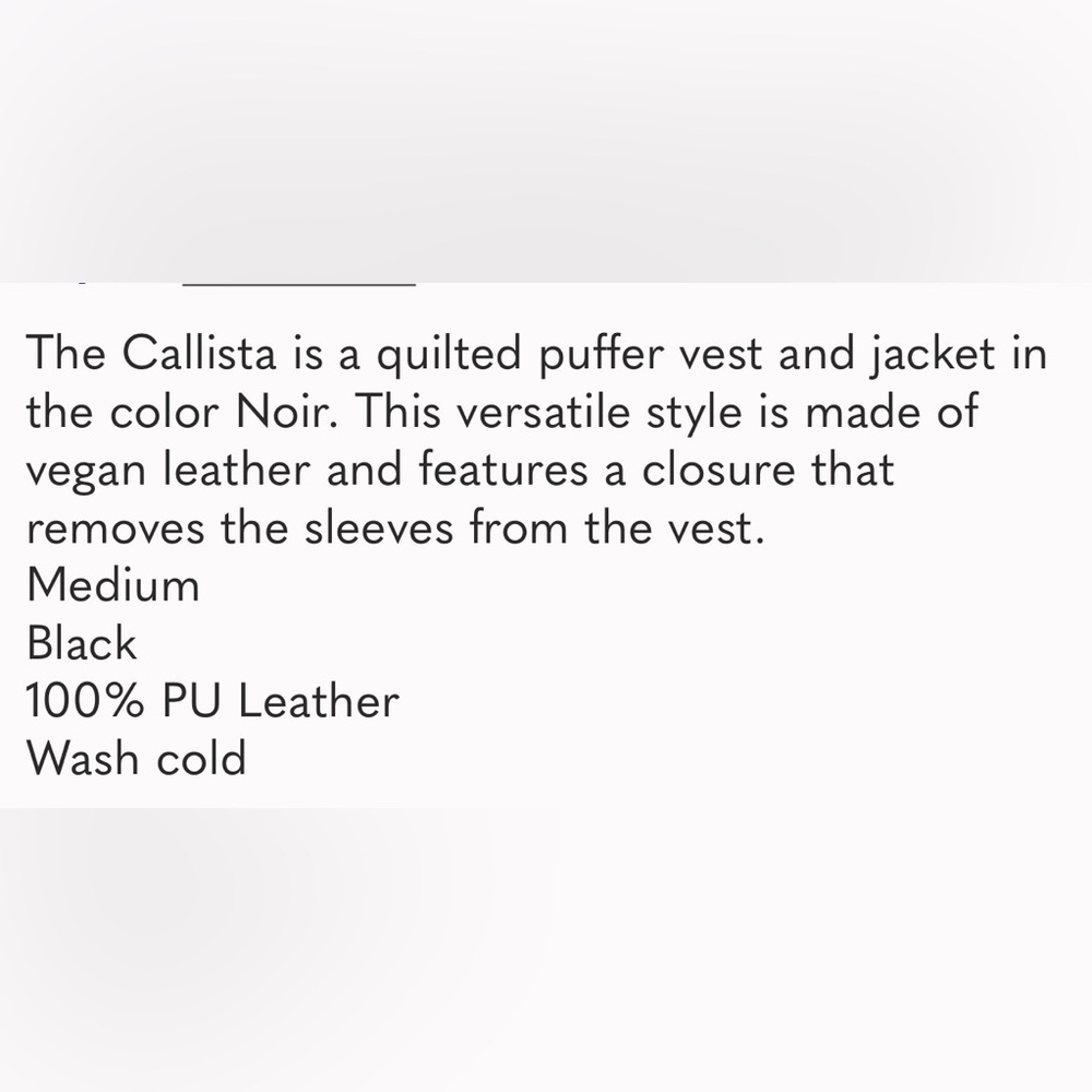 Pistola Callista Puffer Jacket with Removable Sleeves - Picture 5 of 8